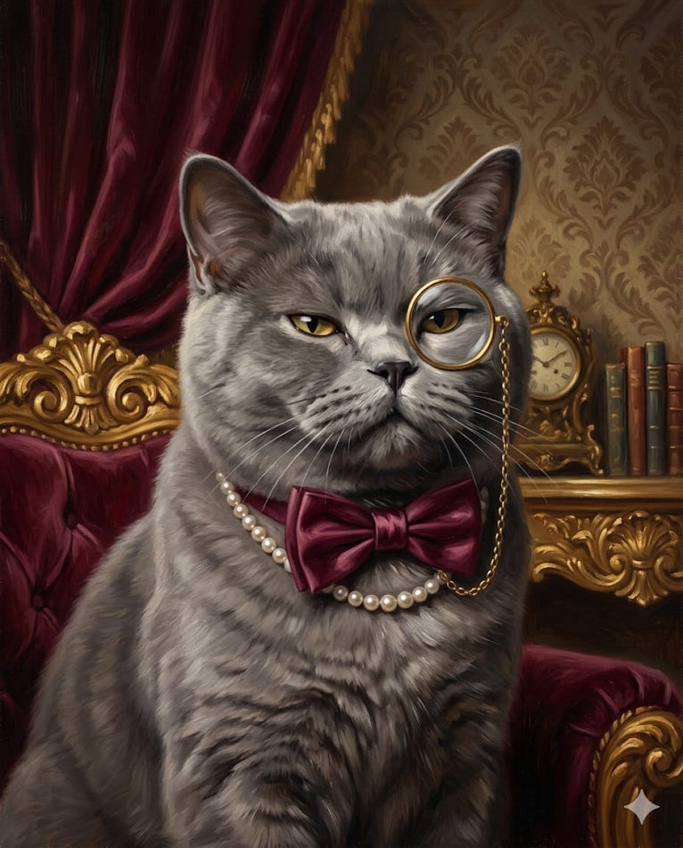 The Royal Falconer Pet Portrait