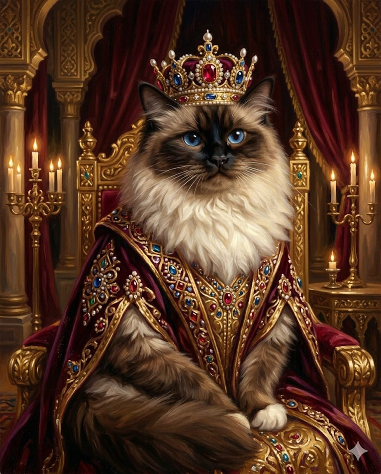 The Desert Sultan Pet Portrait