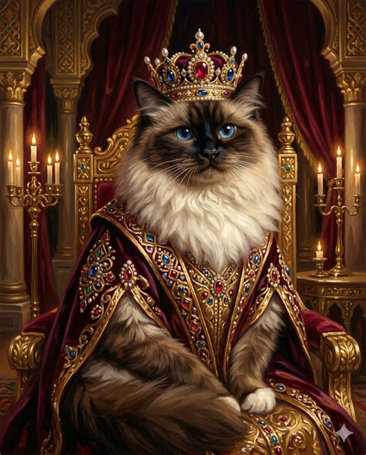 The Desert Sultan Pet Portrait
