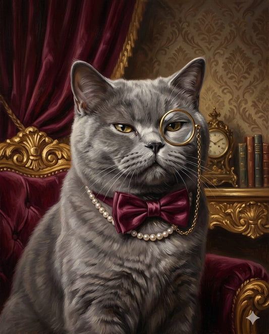 The Royal Falconer Pet Portrait